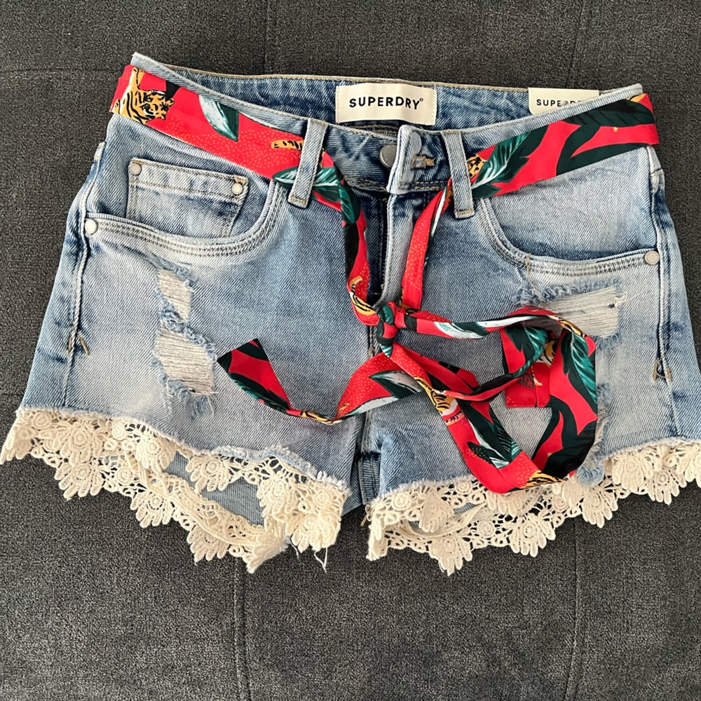 Women denim shorts new